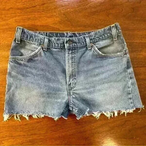 Levi’s - Vintage Orange Tab 1990 501 Jean “Cut-Off” Shorts Men’s Size 36 EUC!